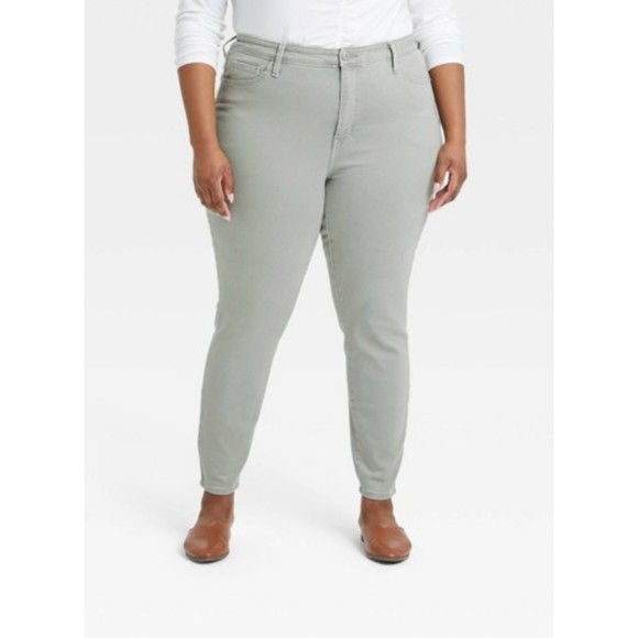 Ava & Viv Denim - Ava & Viv High Rise No-Gap Waistband, Tummy Control Size 26W Regular Length, NWT